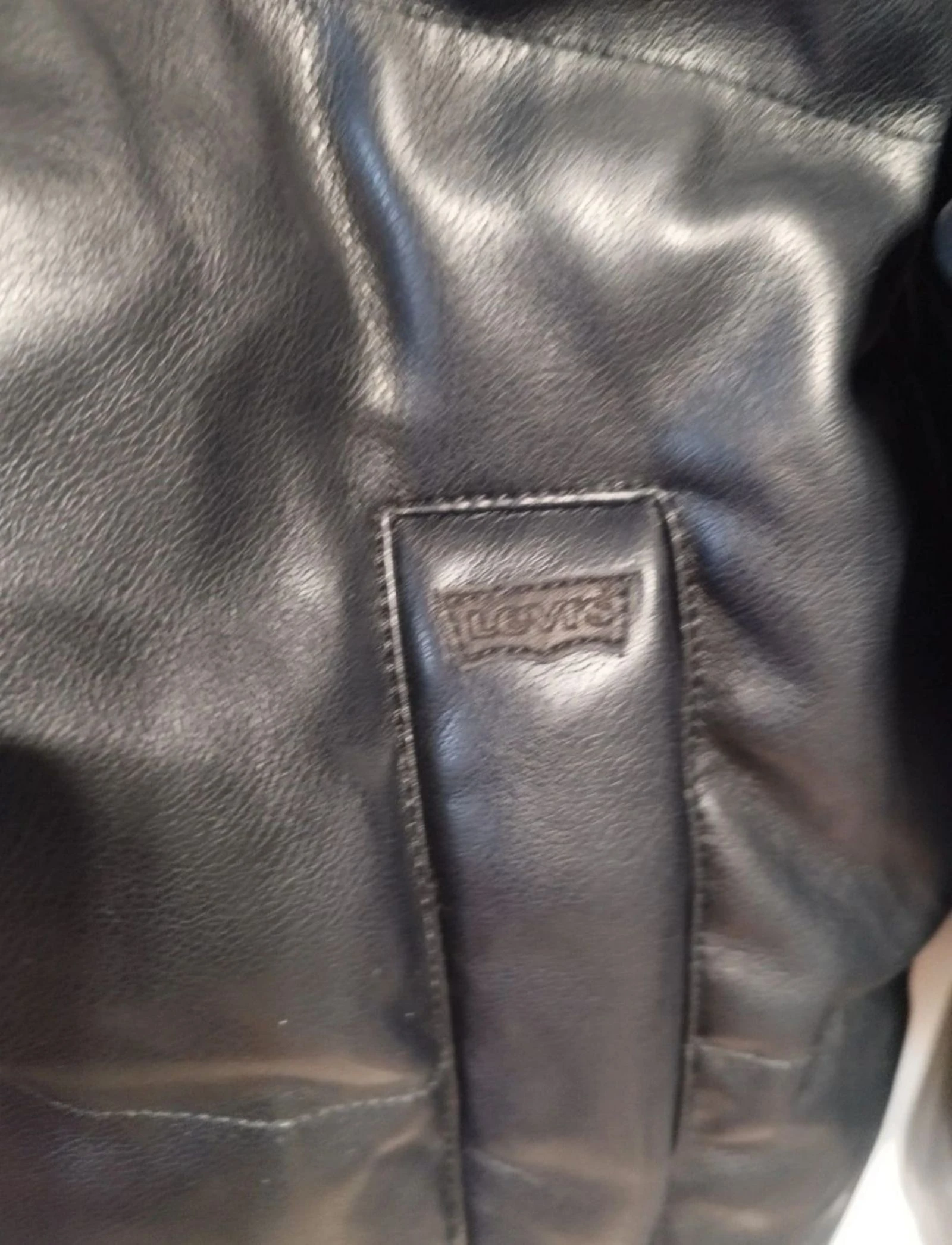 Zwarte Levi's unisex jas maat L – photo 3